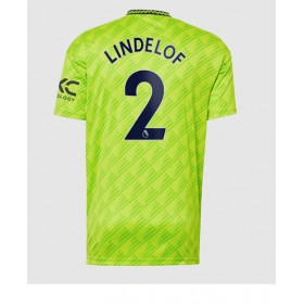 Herren Fußballbekleidung Manchester United Victor Lindelof #2 3rd Trikot 2022-23 Kurzarm